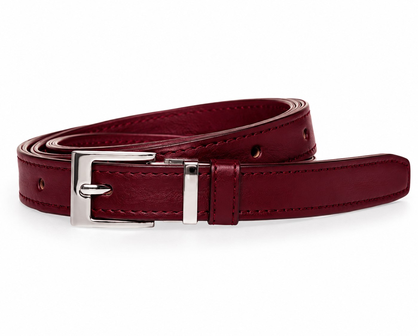 Narrow Leather Belt