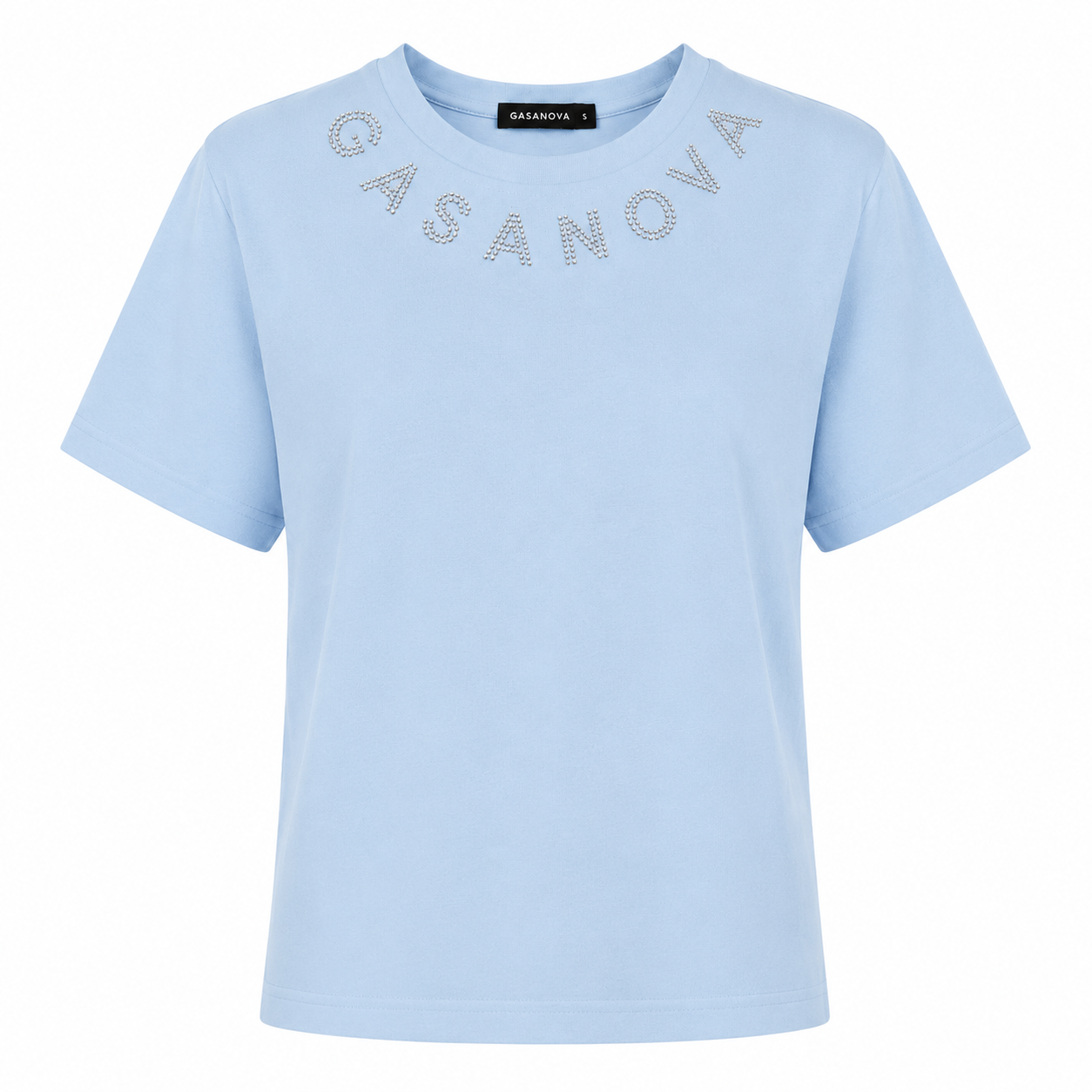 Oversized T-shirt GASANOVA — Light Blue