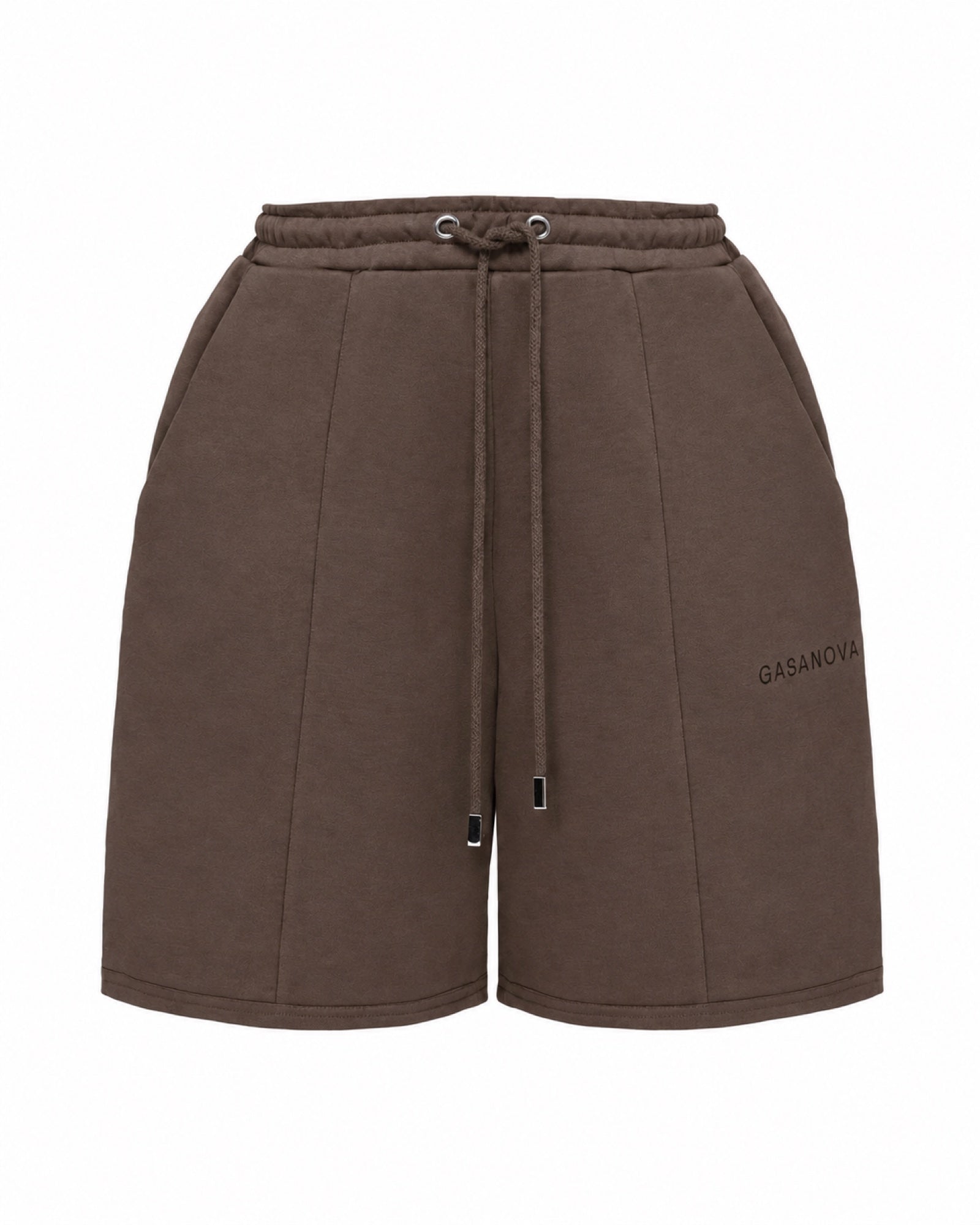 Straight Sport Shorts — Chocolate