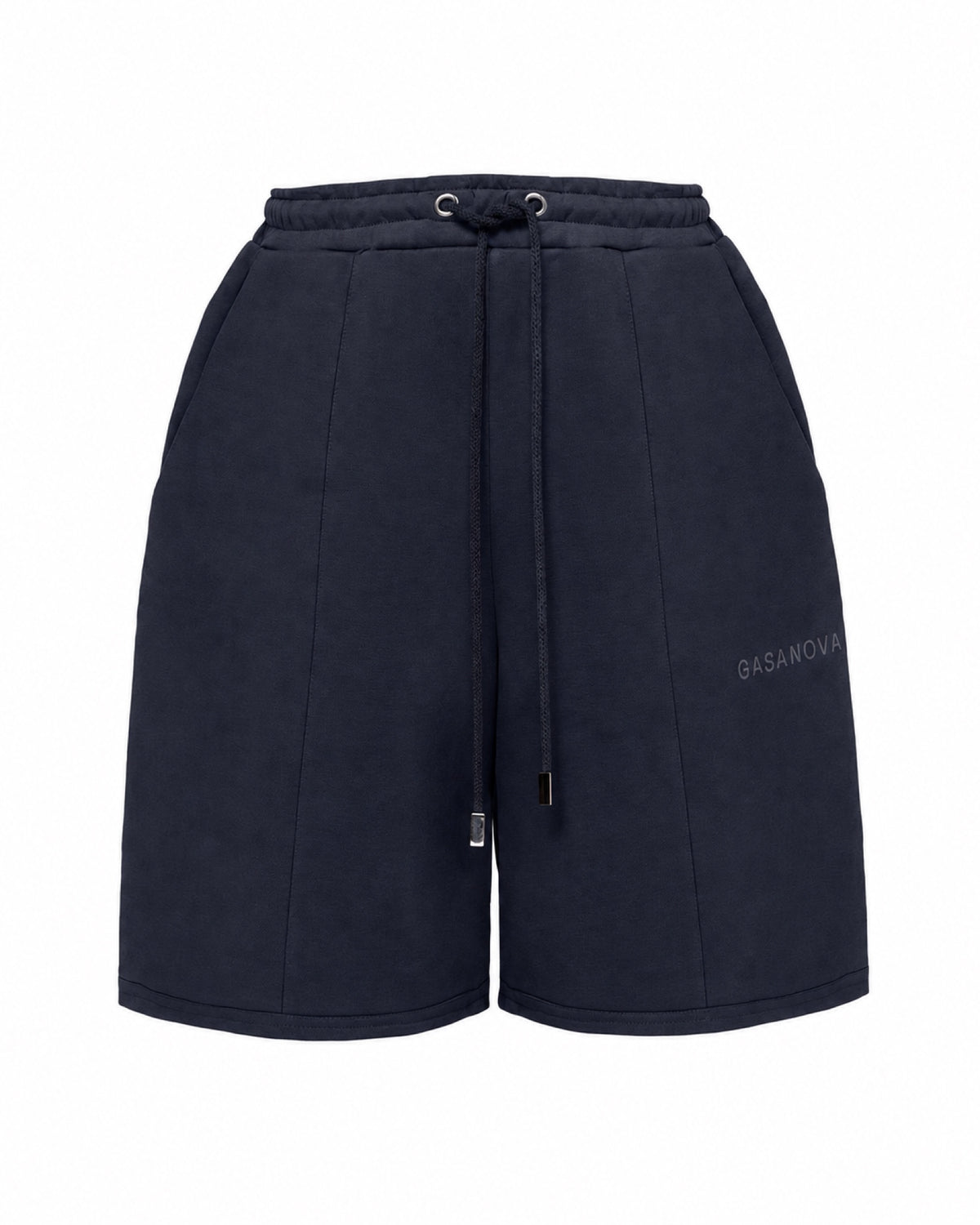 Straight Sport Shorts — Navy
