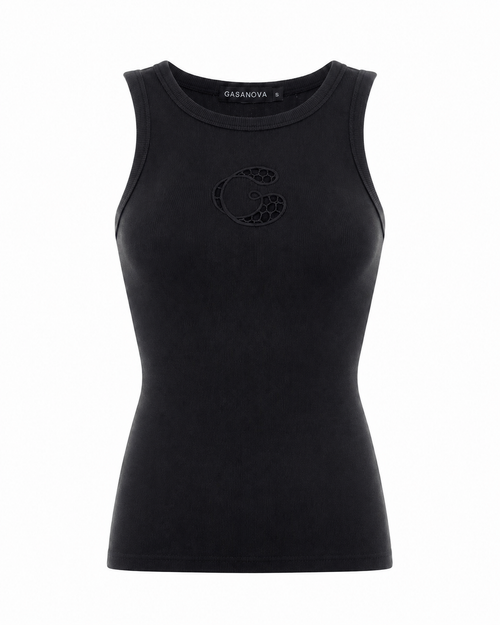 Tank Top G — Black