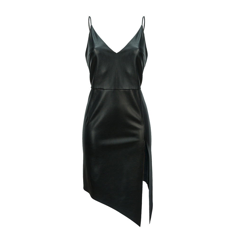 Eco-Leather Dress