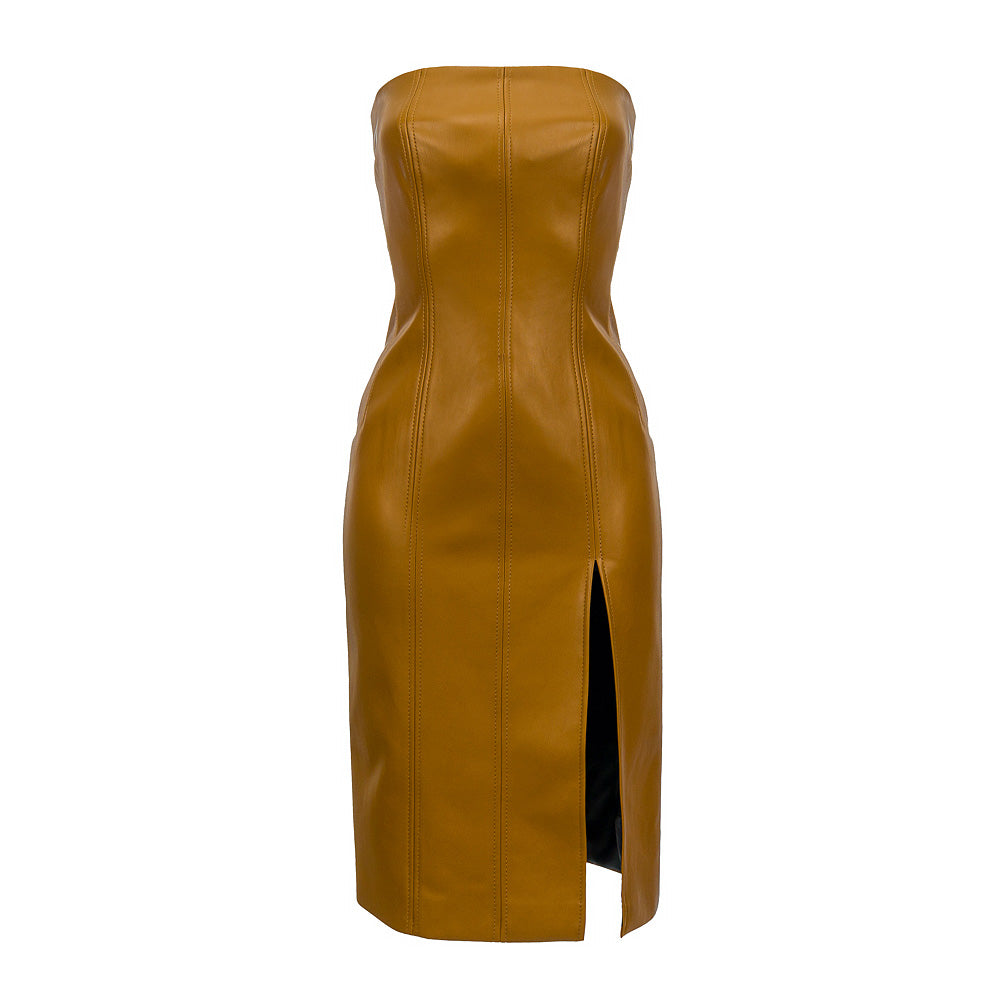 Eco-Leather Dress